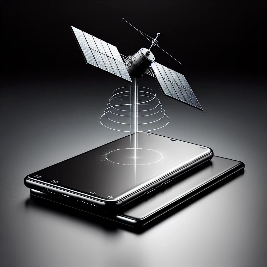 "Image of the Oppo Reno 12 Pro smartphone showcasing its sleek design and satellite connectivity feature, as discussed in the article about its enhanced capabilities."