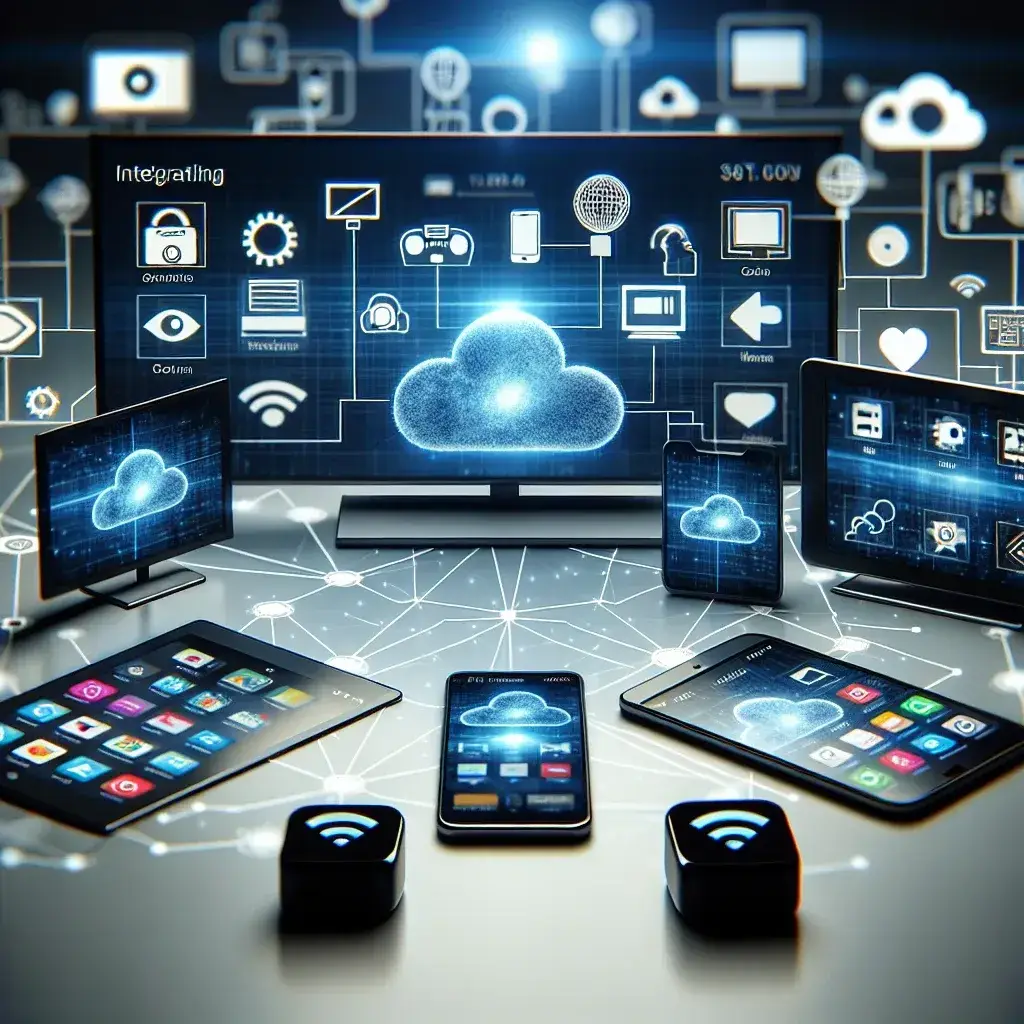 "Apple TV app interface showcasing expanded integration with popular third-party streaming platforms, highlighting user-friendly navigation and diverse content options."